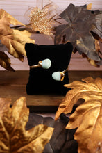 Load image into Gallery viewer, Amazonite Crystal Stone Cuff Bracelet
